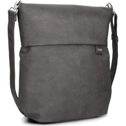 Mademoiselle M140 - Schultertasche 35 cm (nubuk-stone)