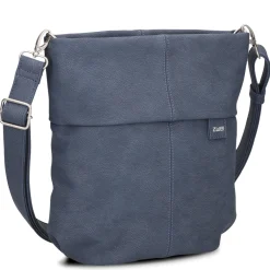 Mademoiselle M90 - Umhängetasche 28 cm (nubuk-blue)