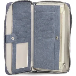Mademoiselle MW2 - Geldbörse 15cc 20 cm (nubuk-sky)