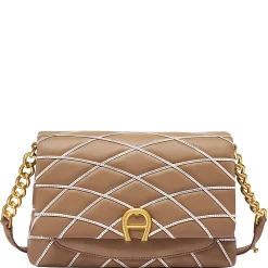 Maggie - Schultertasche 27 cm M (warm taupe)