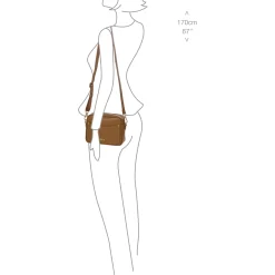 Magnolia - Umhängetasche 23 cm (leather)
