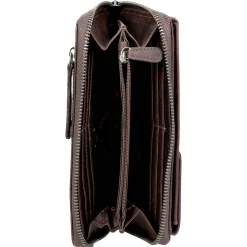 Malaga - Handytasche/Geldbörse 12cc 19 cm (brown)