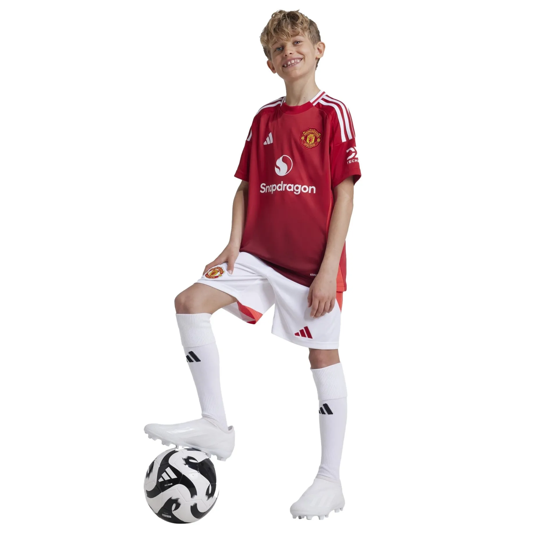 Manchester United Fußball - Jr. Heimtrikot 24/25 (red, 176)