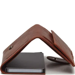 Mannheim - Kreditkartenetui 6cc 10 cm RFID (cognac)