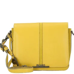 Marie - Umhängetasche 22 cm Rindsleder (lemon)