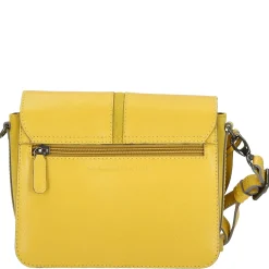 Marie - Umhängetasche 22 cm Rindsleder (lemon)
