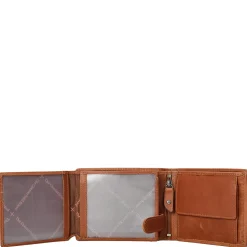 Marion - Geldbörse 9cc 12 cm RFID (cognac)