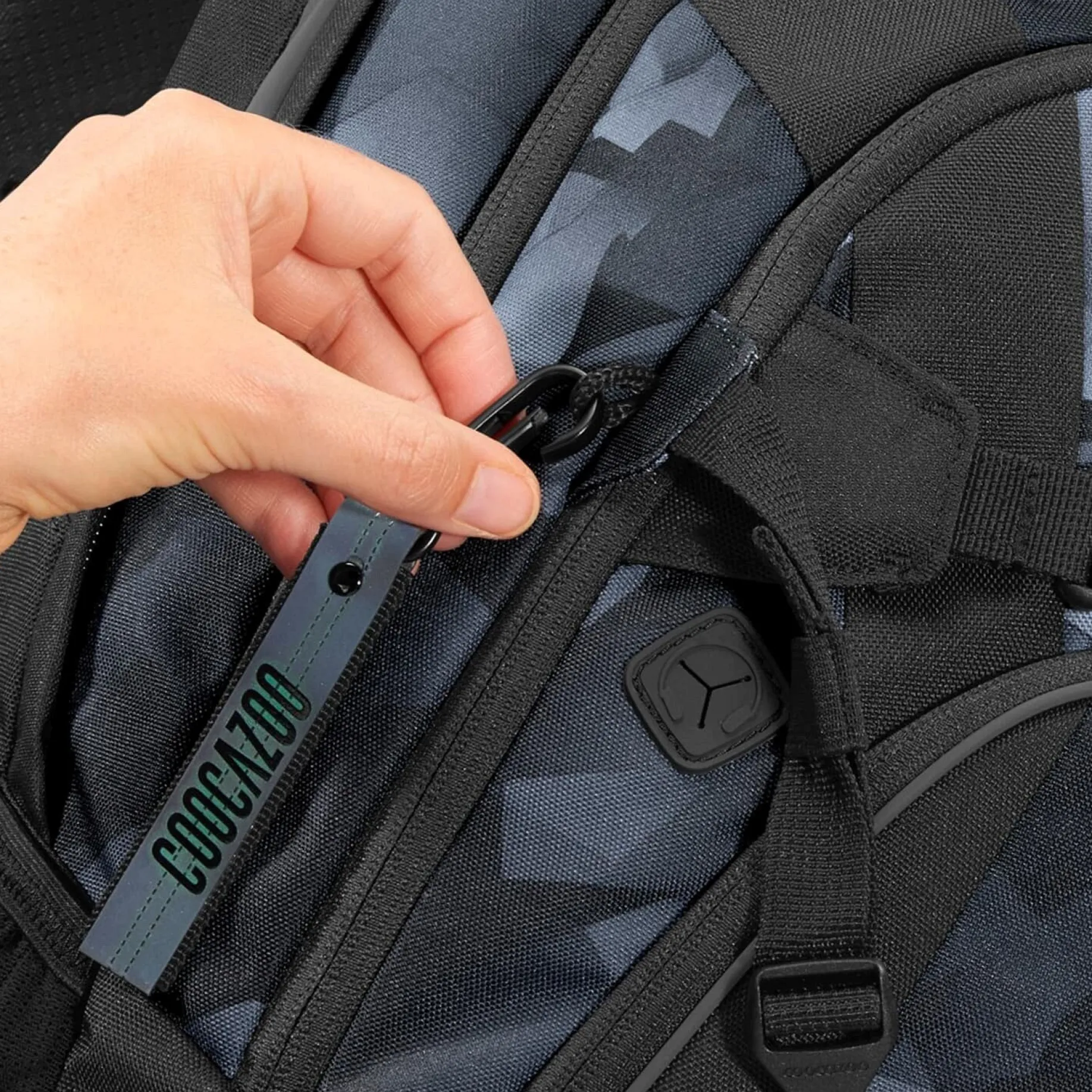 Mate - Schulrucksack 44 cm (Grey Rocks)