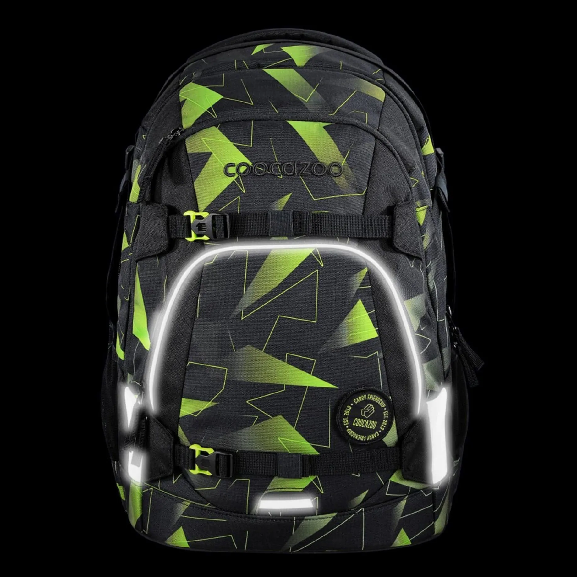 Mate - Schulrucksack 44 cm (Lime Flash)