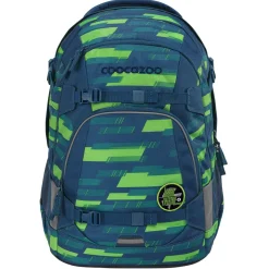 Mate - Schulrucksack 44 cm (Lime Stripe)