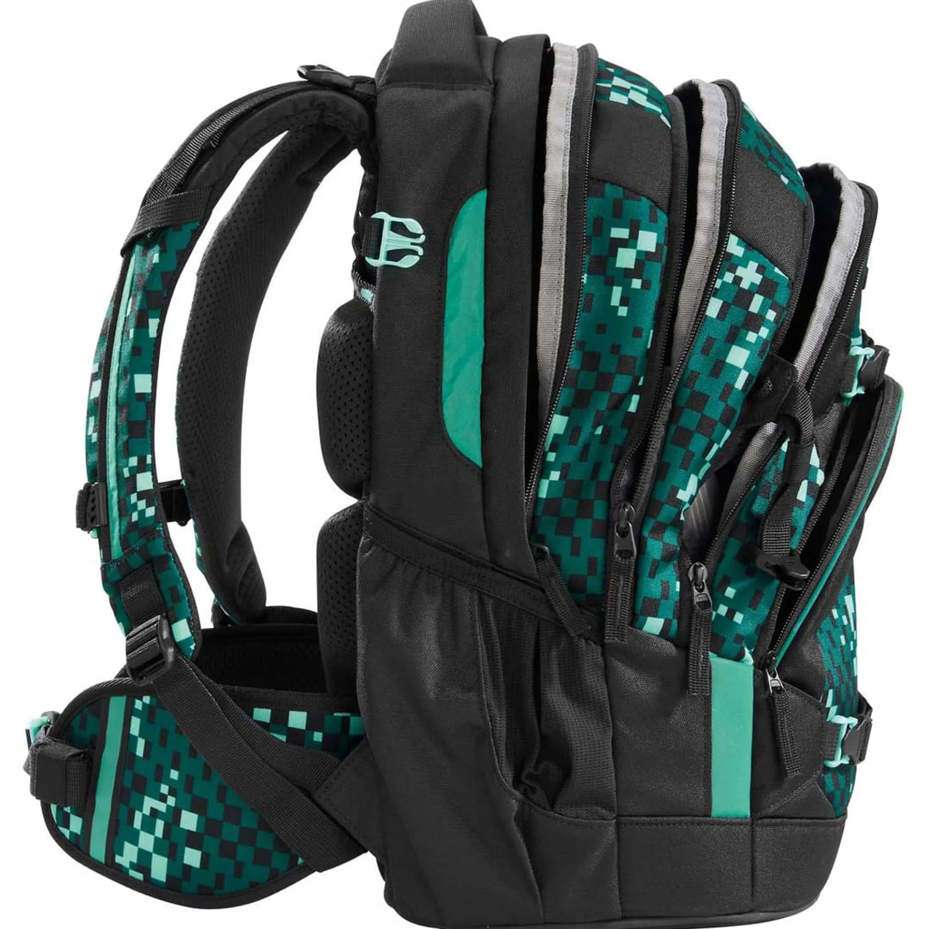 Mate - Schulrucksack 44 cm (pixel blox)