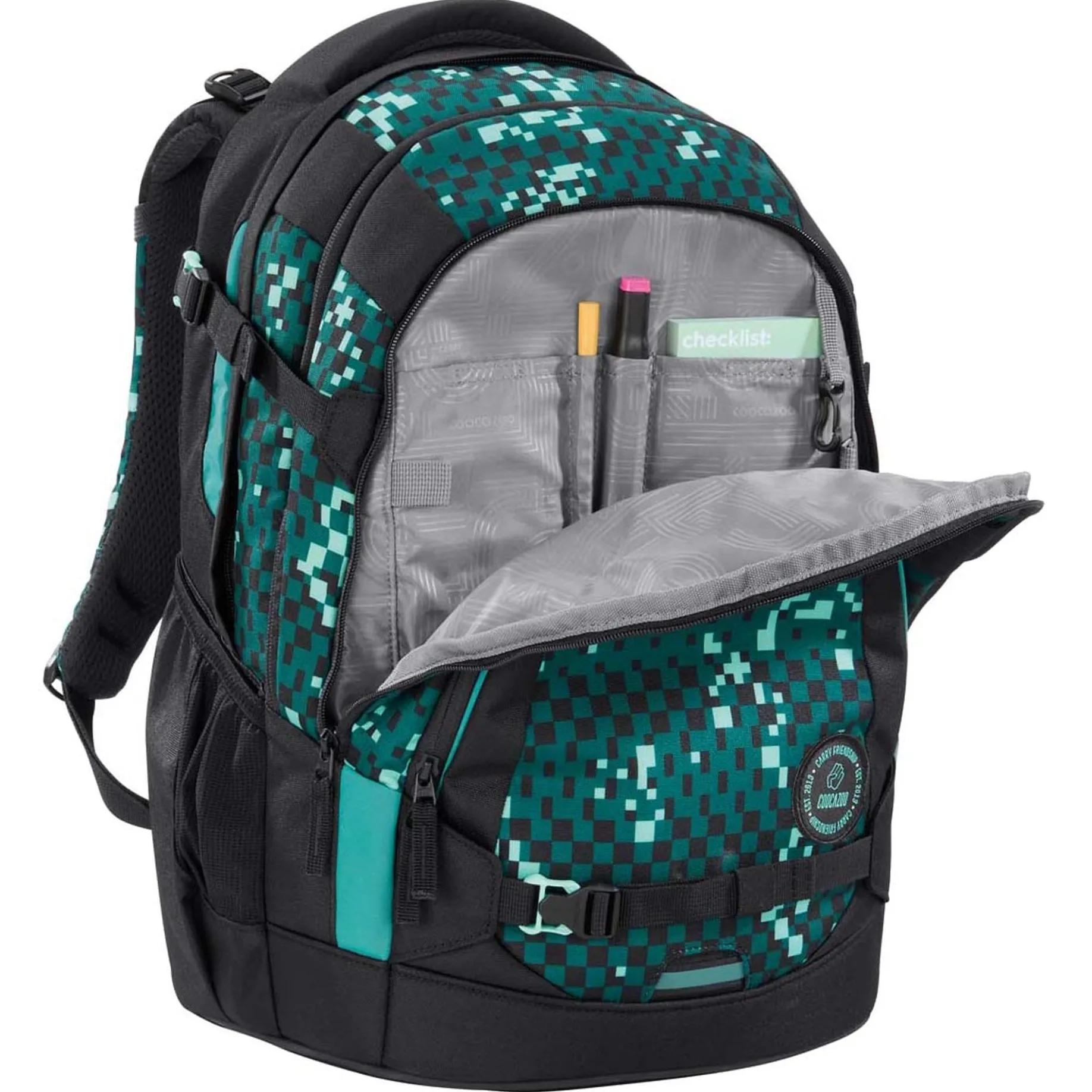Mate - Schulrucksack 44 cm (pixel blox)