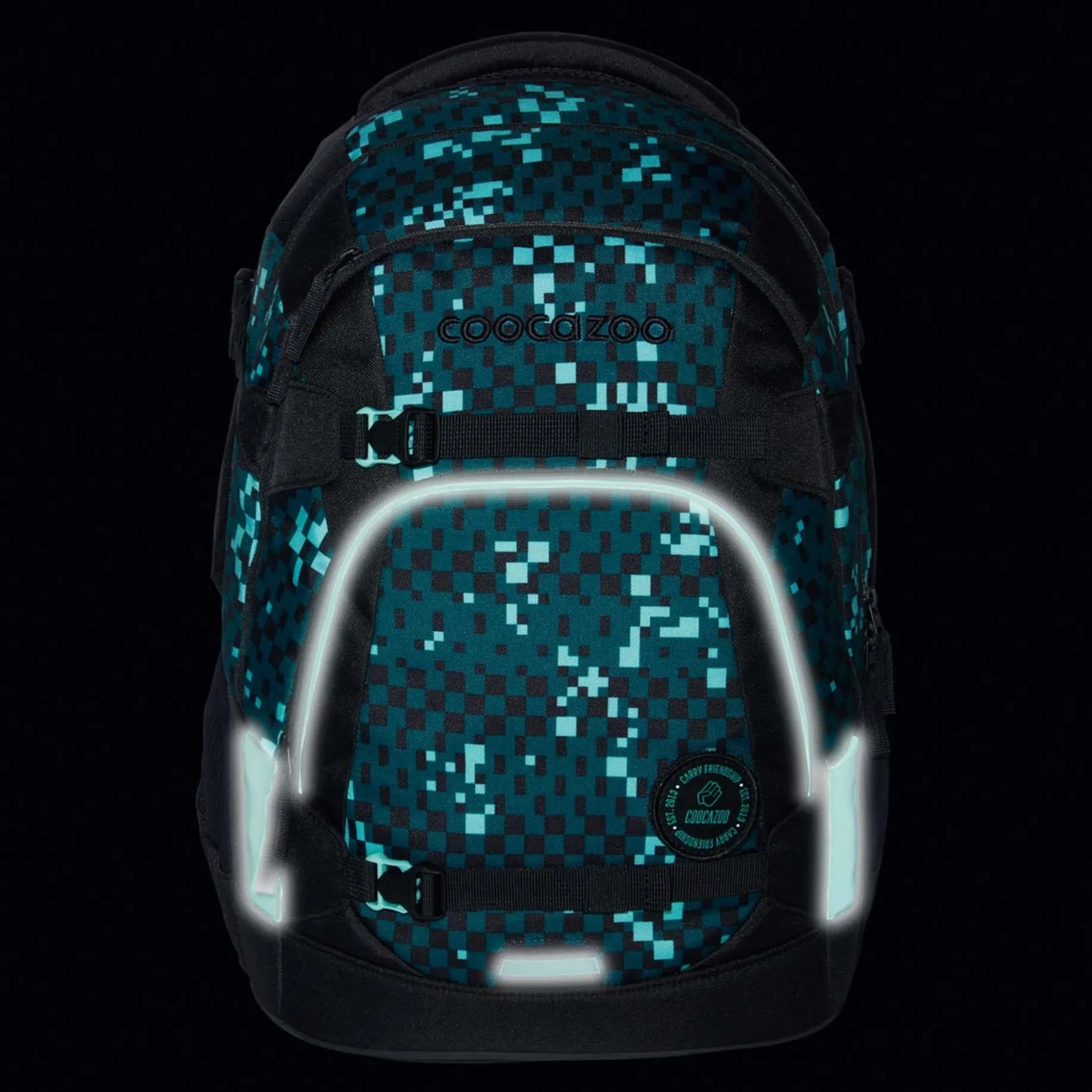 Mate - Schulrucksack 44 cm (pixel blox)