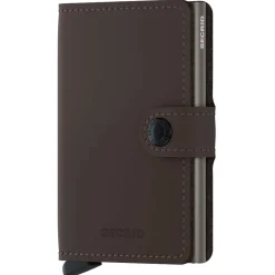Matte Miniwallet - Geldbörse RFID 6.5 cm (truffle)