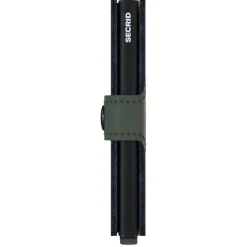 Matte Miniwallet - Geldbörse RFID 6.5 cm (green-black)