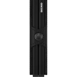 Matte Twinwallet - Geldbörse 12cc 7 cm RFID (black)