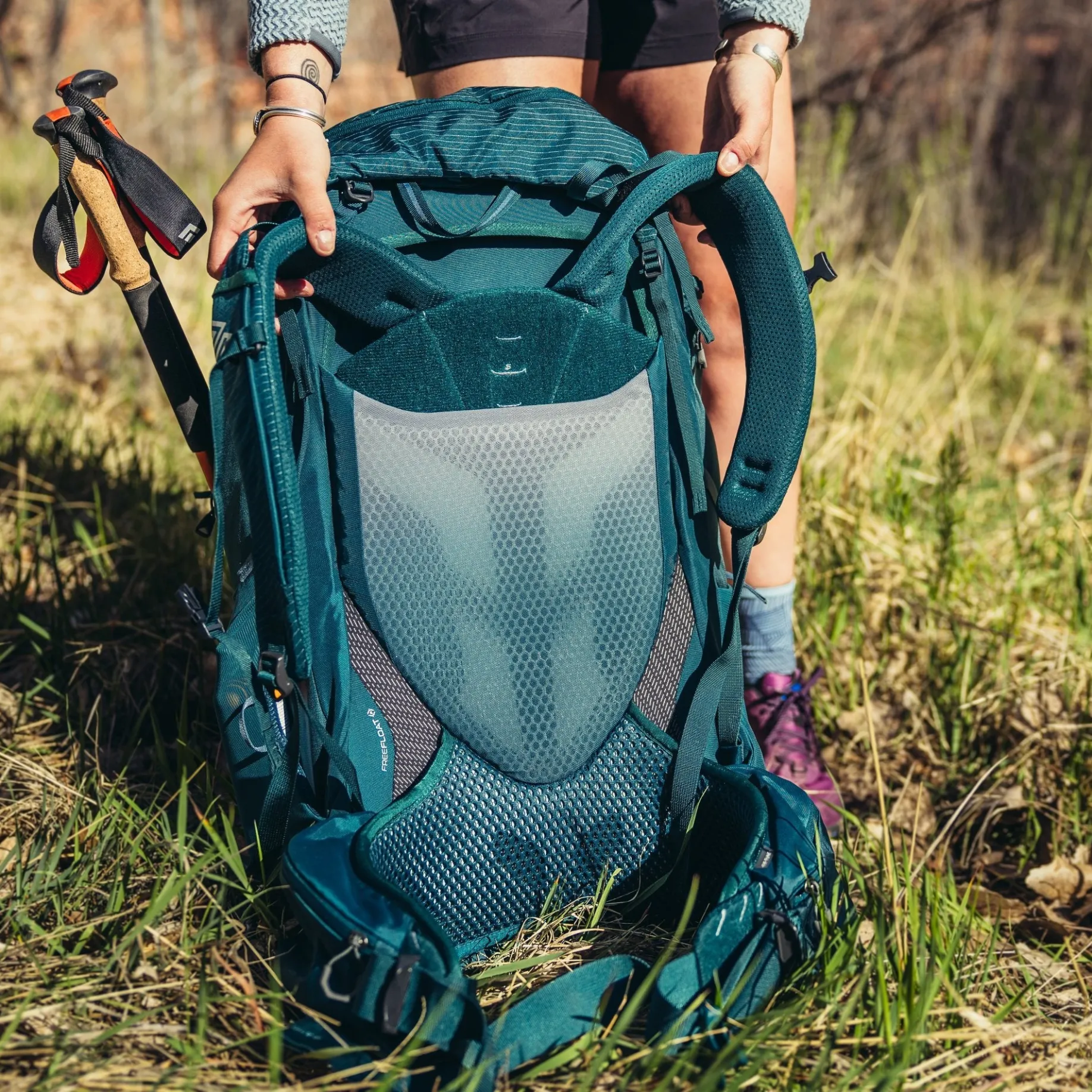 Maven 48 XS/S - Women's Wanderrucksack 68 cm (ocean slate, XS/S)