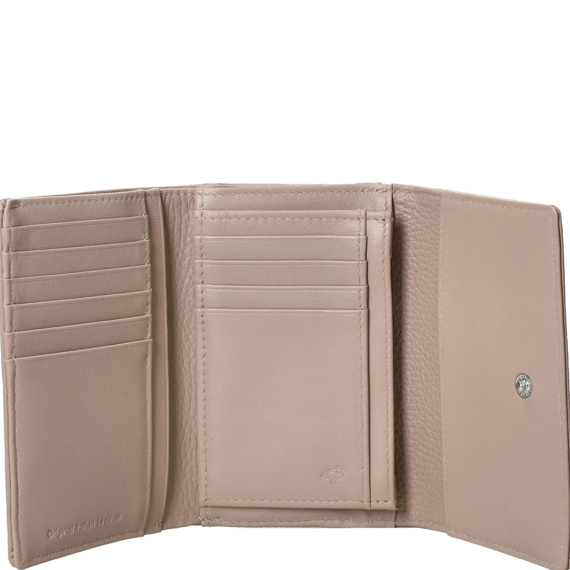 Mellow Leather - Geldbörse 10cc 14 cm (warm taupe)