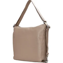 Mellow Leather - Schultertasche 36 cm (warm taupe)