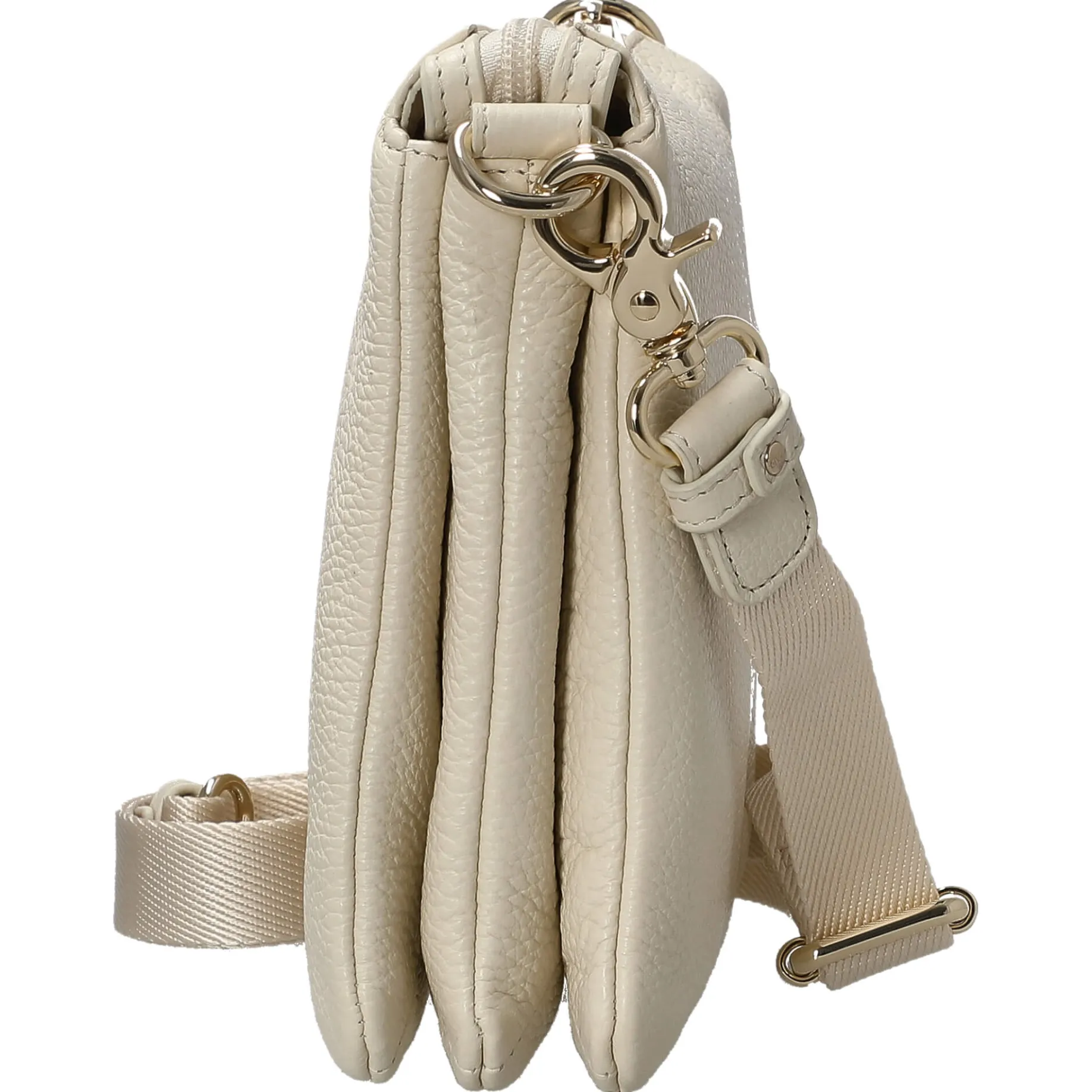 Mellow Leather - Umhängetasche 28 cm (almond)