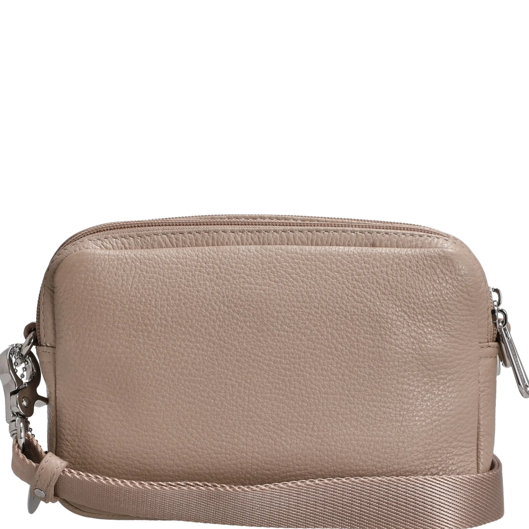 Mellow Leather - Umhängetasche 20 cm (warm taupe)
