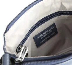 Mellow Leather Pochette - Abendtasche 23 cm (dress blue)