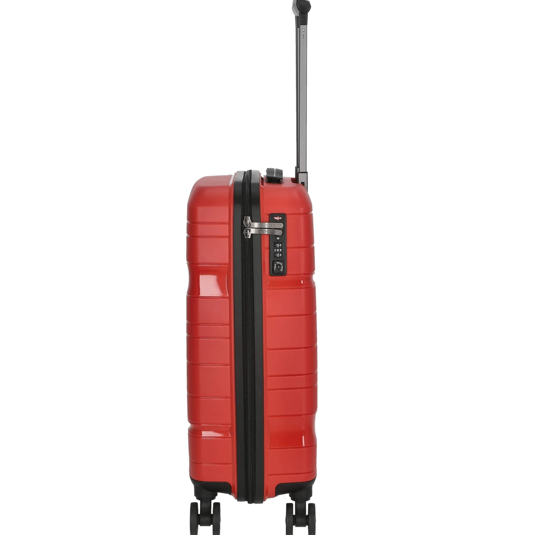 Memphis - 4-Rollen-Kabinentrolley 55 cm (rot)