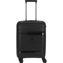 Memphis - 4-Rollen-Kabinentrolley 55 cm (schwarz)
