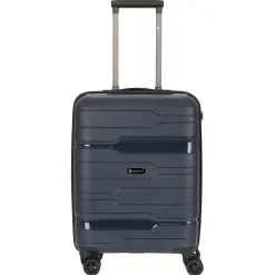 Memphis - 4-Rollen-Kabinentrolley 55 cm (blau)