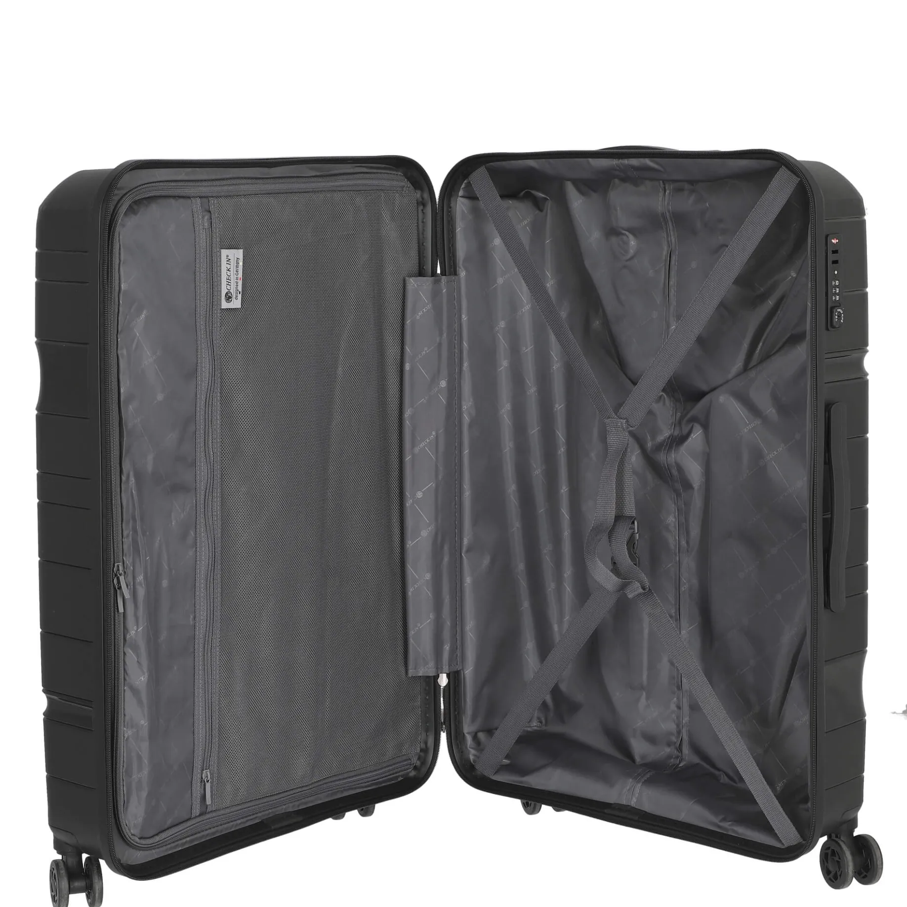 Memphis - 4-Rollen-Trolley 76 cm (schwarz)