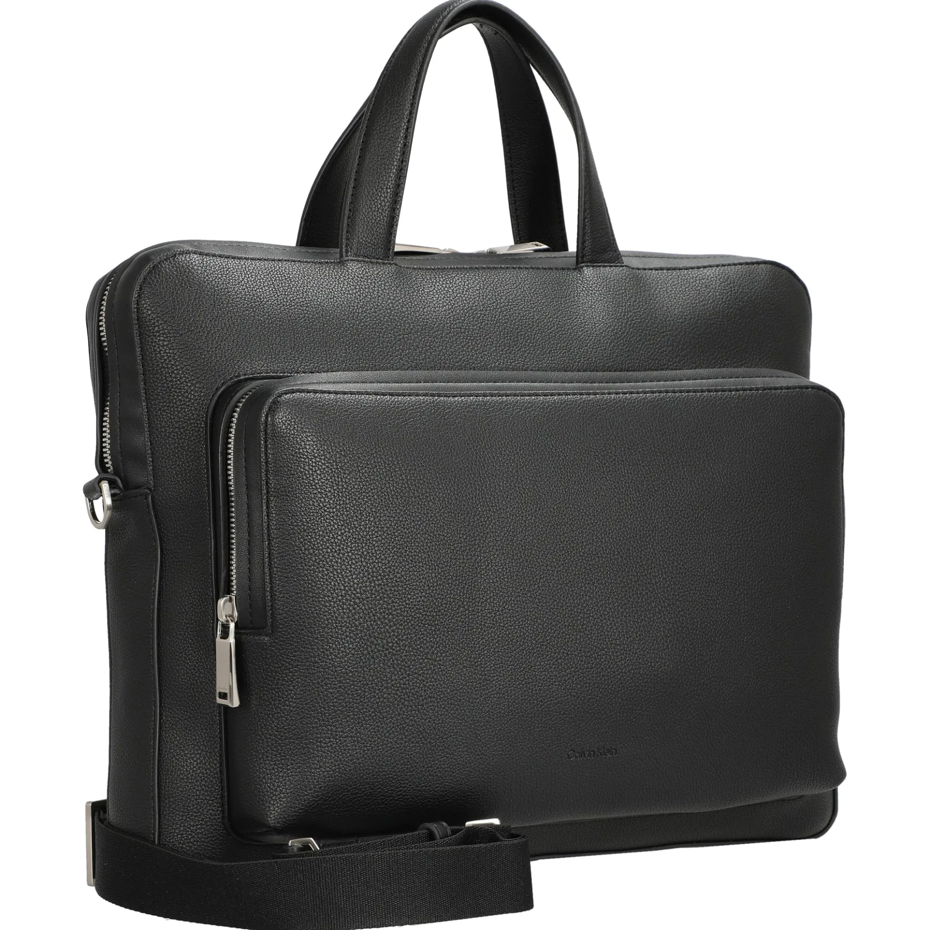 Micro Pebble Slim Briefcase - Aktentasche 13" (black)