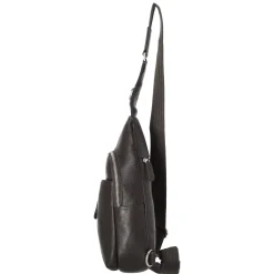 Milano - Umhängetasche 30 cm Rindsleder (cafe)