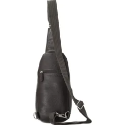 Milano - Umhängetasche 30 cm Rindsleder (cafe)