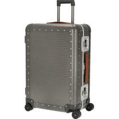 Milano Bank aluminum Spinner 68 - 4-Rollen-Trolley 66 cm (steel grey)