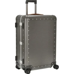 Milano Bank aluminum Spinner 68 - 4-Rollen-Trolley 66 cm (steel grey)