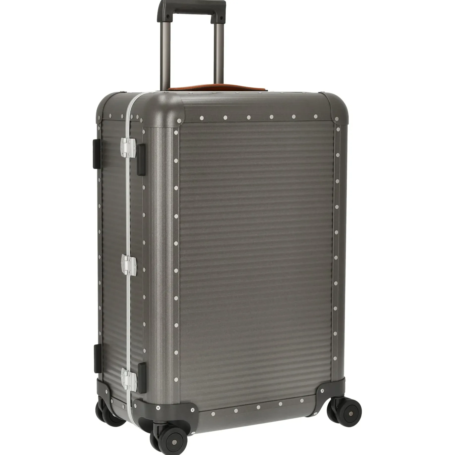 Milano Bank aluminum Spinner 68 - 4-Rollen-Trolley 66 cm (steel grey)