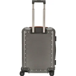 Milano Bank aluminum Spinner 55 M - 4-Rollen-Kabinentrolley 55/25 cm (steel grey)