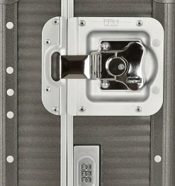 Milano Bank aluminum Spinner 55 M - 4-Rollen-Kabinentrolley 55/25 cm (steel grey)