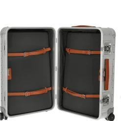 Milano Bank aluminum Spinner 68 - 4-Rollen-Trolley 66 cm (moonlight silver)