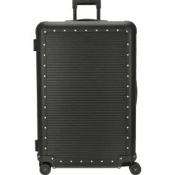 Milano Bank aluminum Spinner 76 - 4-Rollen-Trolley 75 cm (caviar black)