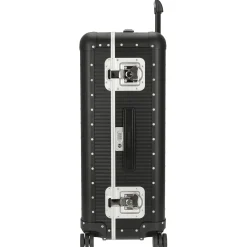 Milano Bank aluminum Spinner 76 - 4-Rollen-Trolley 75 cm (caviar black)