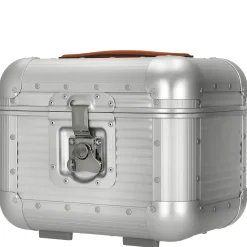 Milano Bank aluminum Vanity Case  - Beauty Case 33 cm (moonlight silver)
