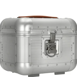 Milano Bank aluminum Vanity Case - Beauty Case 33 cm (moonlight silver)