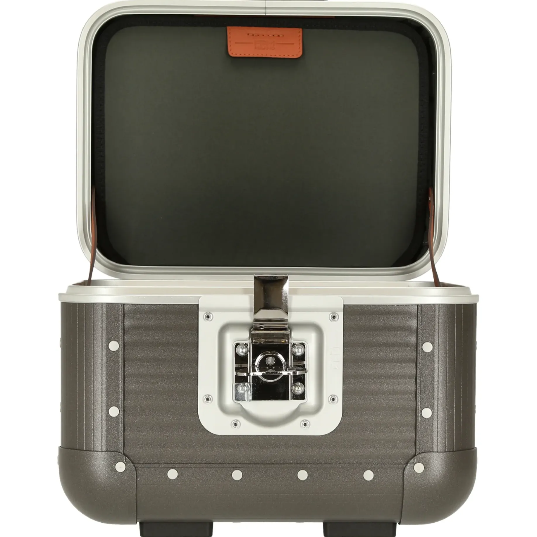 Milano Bank aluminum Vanity Case - Beauty Case 33 cm (steel grey)