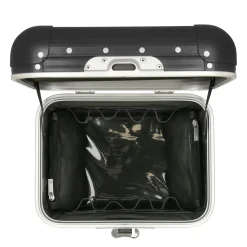 Milano Bank aluminum Vanity Case - Beauty Case 33 cm (caviar black)