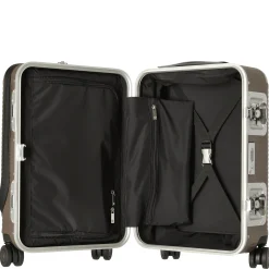 Milano Bank Light Spinner 53 front pocket - 4-Rollen-Kabinentrolley 53 cm (matt almond)