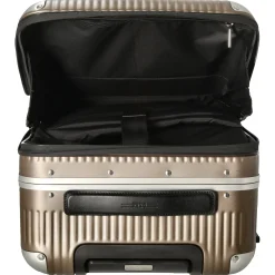Milano Bank Light Spinner 53 front pocket - 4-Rollen-Kabinentrolley 53 cm (matt almond)