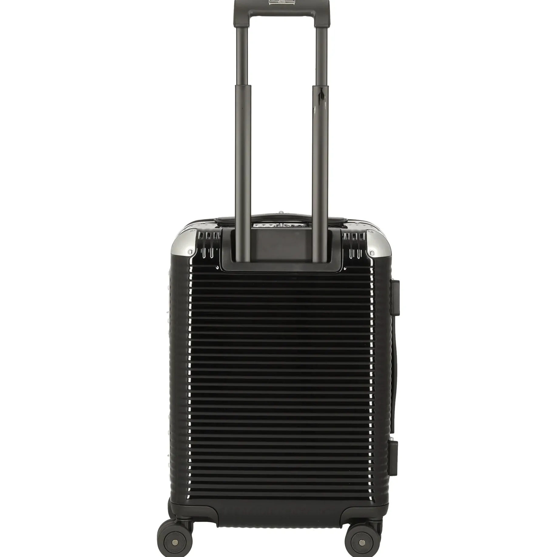 Milano Bank Light Spinner 53 front pocket - 4-Rollen-Kabinentrolley 53 cm (licorice black)