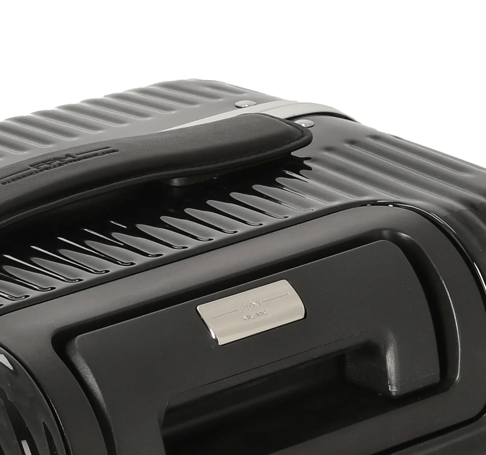 Milano Bank Light Spinner 53 front pocket - 4-Rollen-Kabinentrolley 53 cm (licorice black)