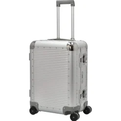 Milano Bank S aluminum Spinner 55 M - 4-Rollen-Kabinentrolley 53 cm (moonlight silver)